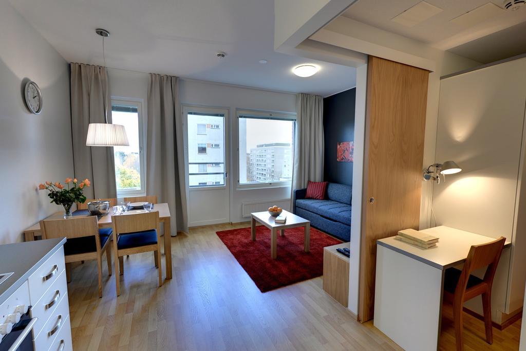 Forenom Serviced Apartments Tampere Pyynikki Номер фото
